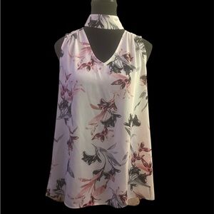 VINCE CAMUTO HIGH-LOW SLEEVELESS TOP S EUC
